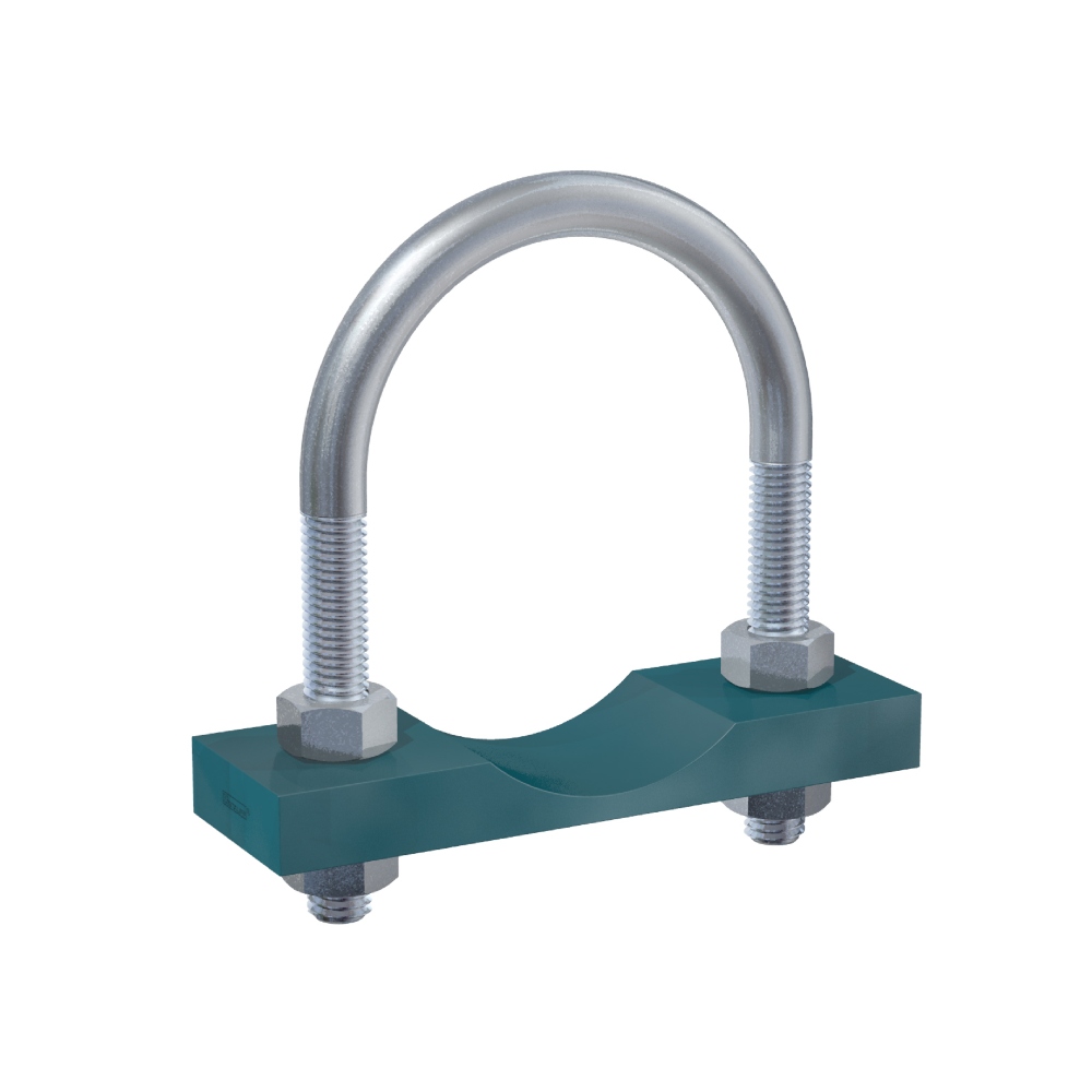 Flat Steel and Round Steel U-Bolt Clamps