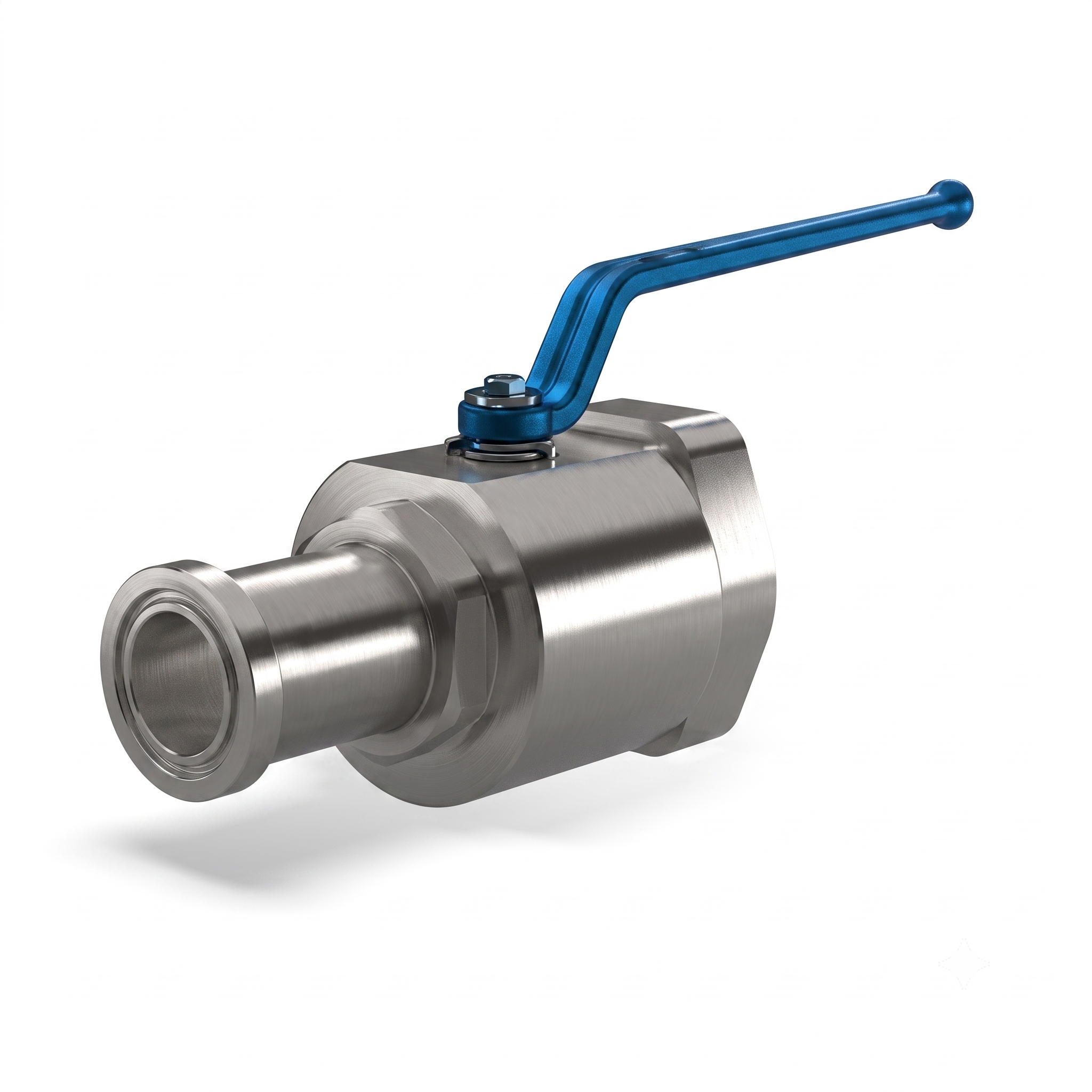 Ball Valve with SAE Adapter Split Flange Adapter MKHP-SAE SAEFS